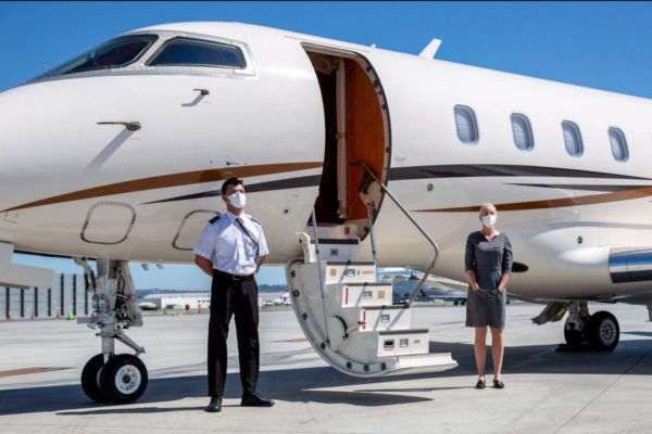 Private jet travel arranged by Celebrity Projects